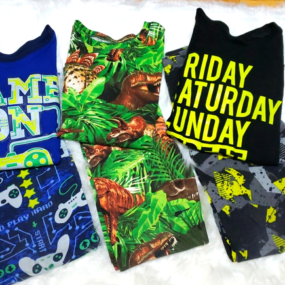 Used kid boy pj bundle